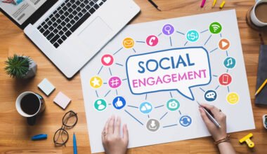 high social media engagement