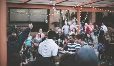 organizing entertainment and activities for students of all ages