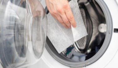 laundry sheets leave residue