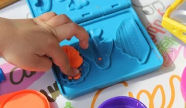 play dough cutters and stamps in child development