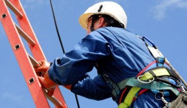 working at height
