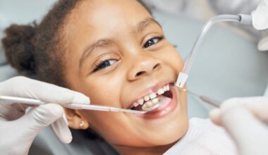 during your first dental