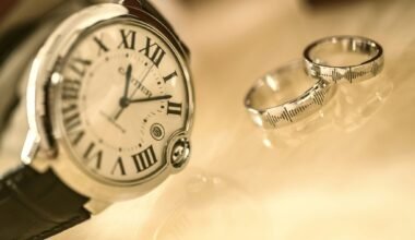 the tradition of gifting watches in weddings