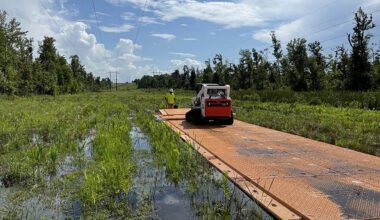 why construction mats matter most in wetlands and soft soils