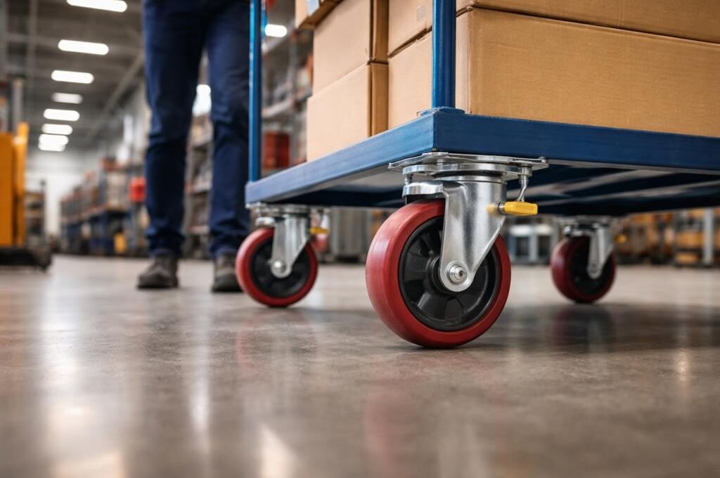 improving factory floor efficiency with the right caster setup