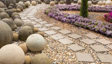 how natural stone steppers create safer and more attractive garden paths