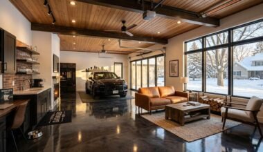 the transformation of the modern detached garage into a luxury living extension