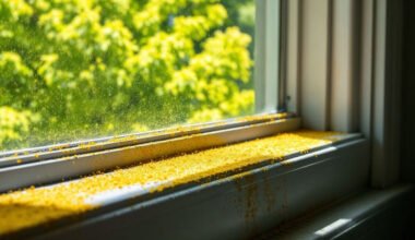 pollen season on your home’s exterior surfaces