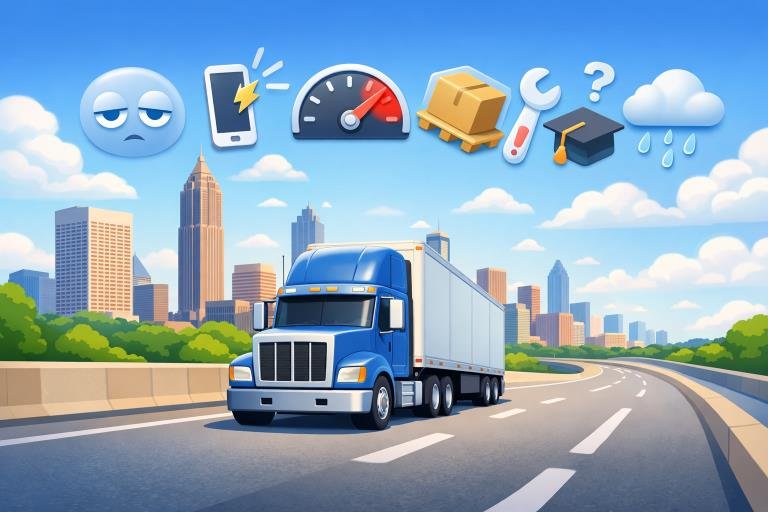 common causes of truck accidents in atlanta