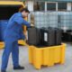 ibc spill bunds for chemical storage, transport and environmental protection