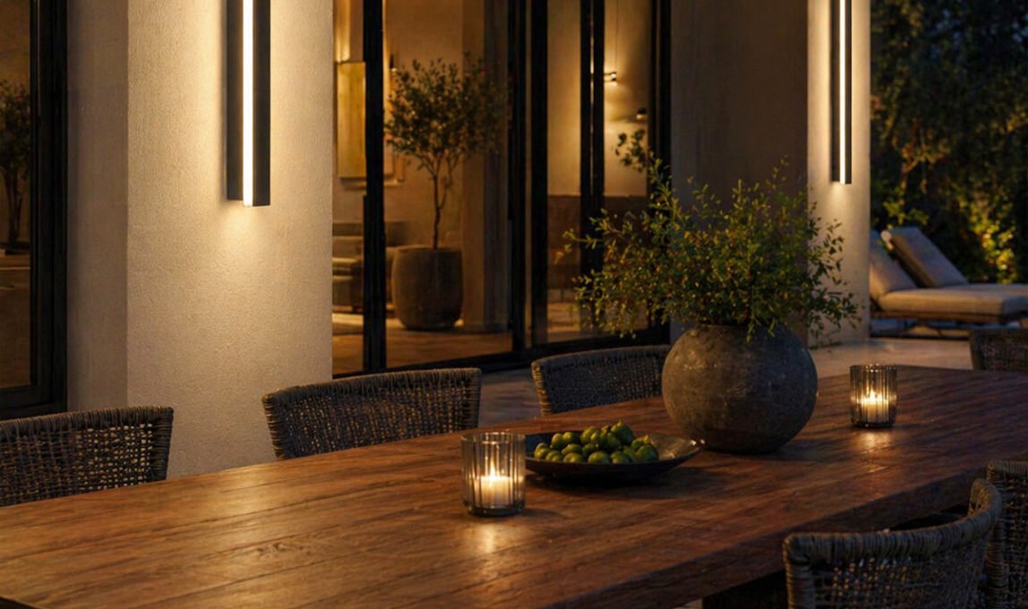 modern lighting ideas for outdoor spaces, statement rooms, and high ceilings