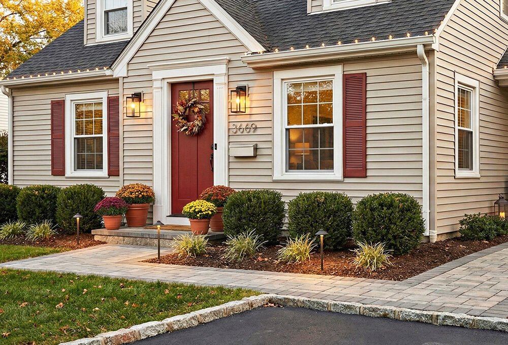 the exterior features that make a house feel welcoming before anyone walks through the door