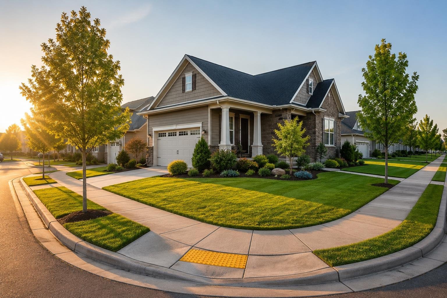 the unexpected challenges of owning a corner lot during summer