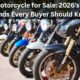 used motorcycle for sale