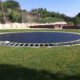 inground trampoline installation